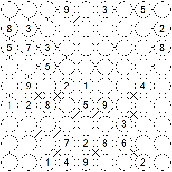 Chain Sudoku - Difícil