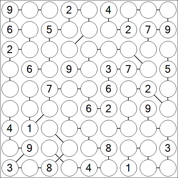 Chain Sudoku - Difícil