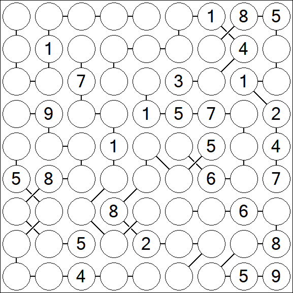 Chain Sudoku - Difícil