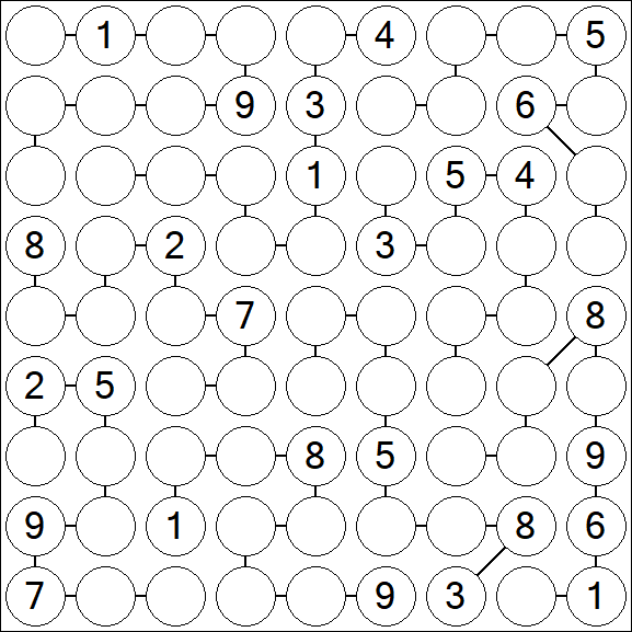 Chain Sudoku - Difícil