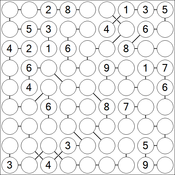 Chain Sudoku - Difícil