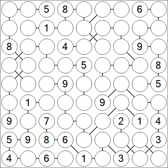Chain Sudoku - Difícil