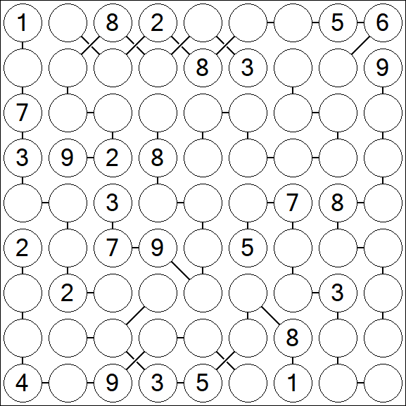 Chain Sudoku - Difícil