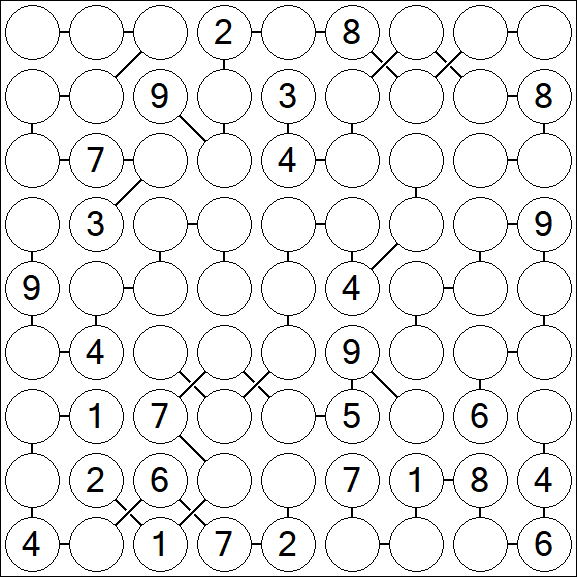 Chain Sudoku - Difícil
