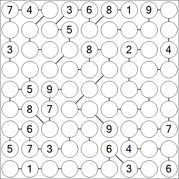 Chain Sudoku - Difícil
