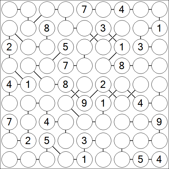 Chain Sudoku - Difícil