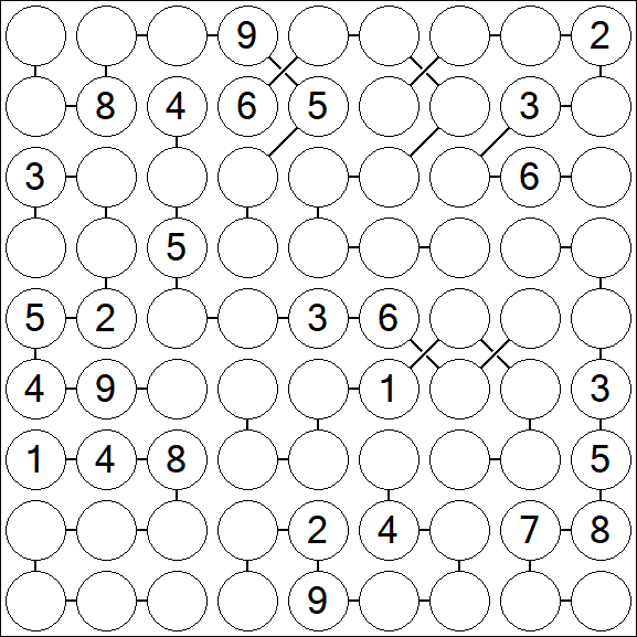 Chain Sudoku - Difícil