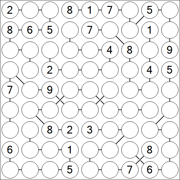 Chain Sudoku - Hard