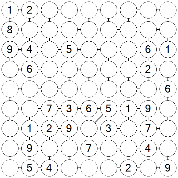 Chain Sudoku - Hard