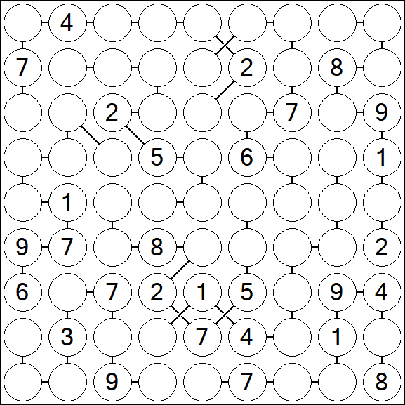 Chain Sudoku - Hard