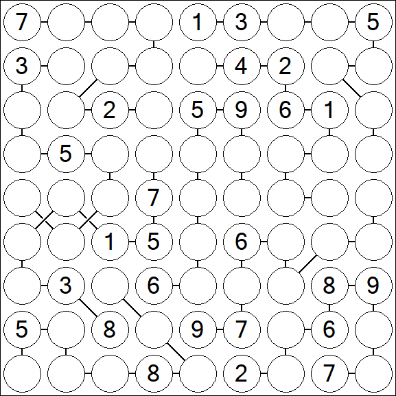 Chain Sudoku - Hard