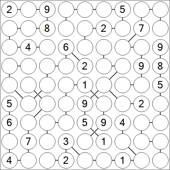 Chain Sudoku - Hard