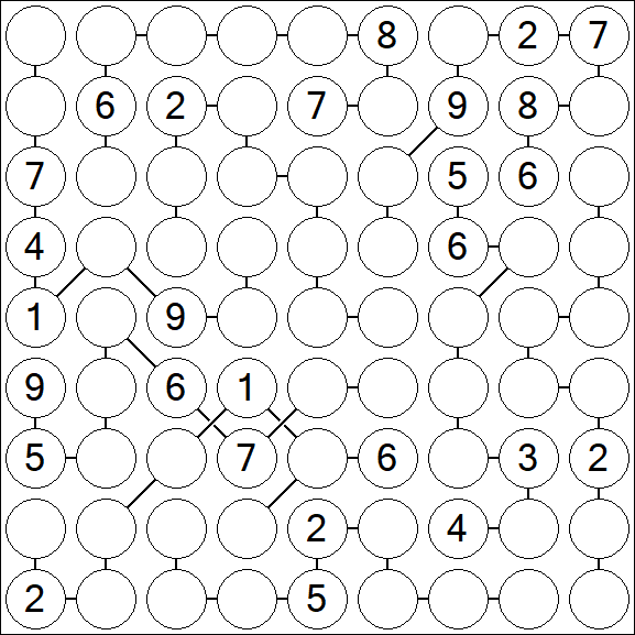 Chain Sudoku - Hard