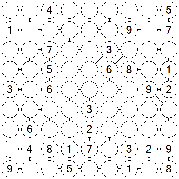 Chain Sudoku - Hard