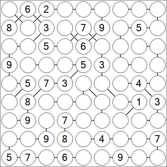 Chain Sudoku - Hard