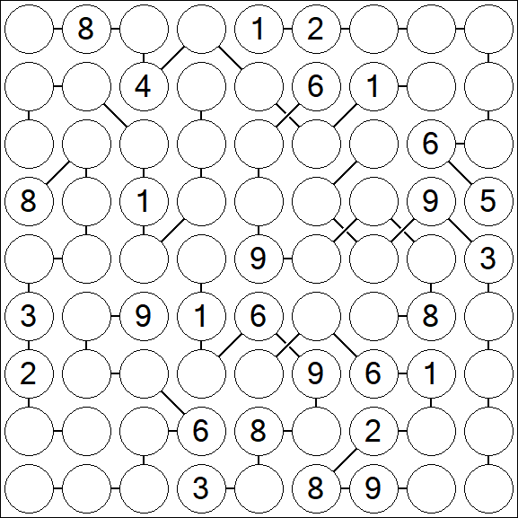 Chain Sudoku - Hard
