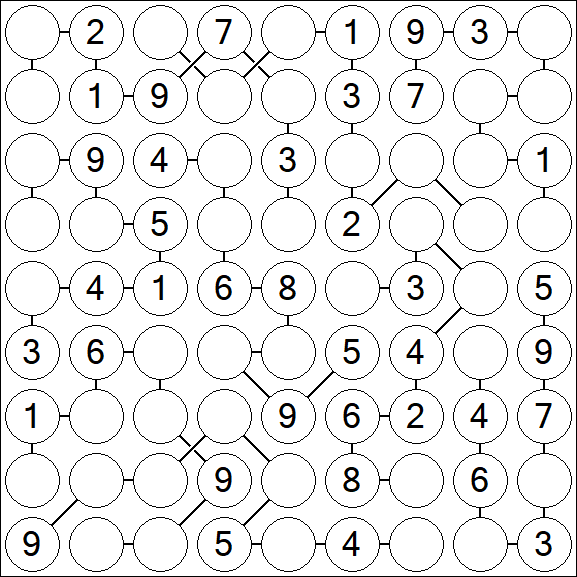 Chain Sudoku - Medio