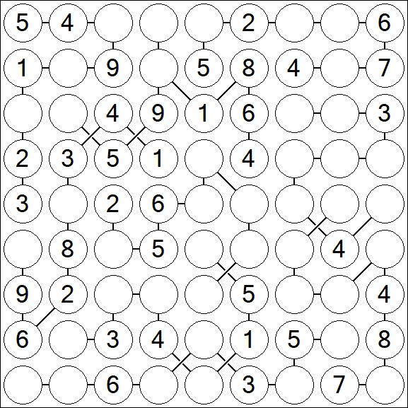 Chain Sudoku - Médio