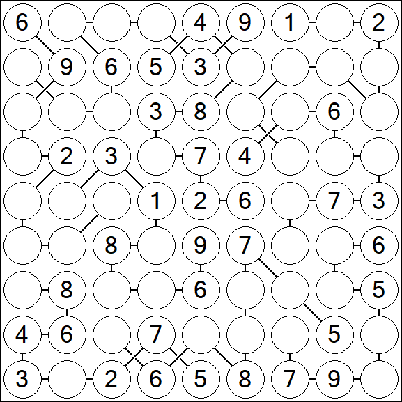 Chain Sudoku - Médio