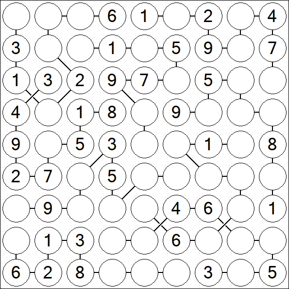 Chain Sudoku - Médio