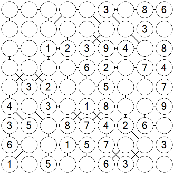 Chain Sudoku - Medio