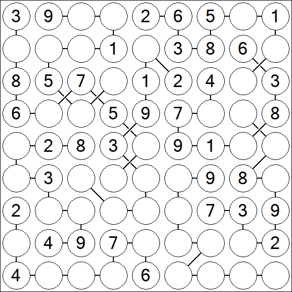 Chain Sudoku - Médio