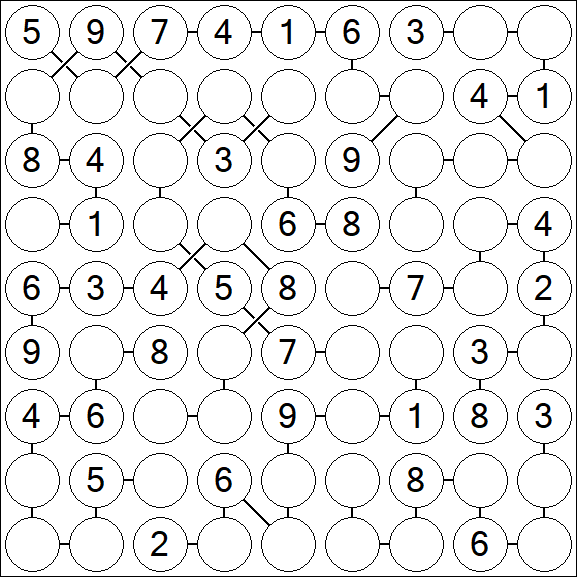 Chain Sudoku - Médio