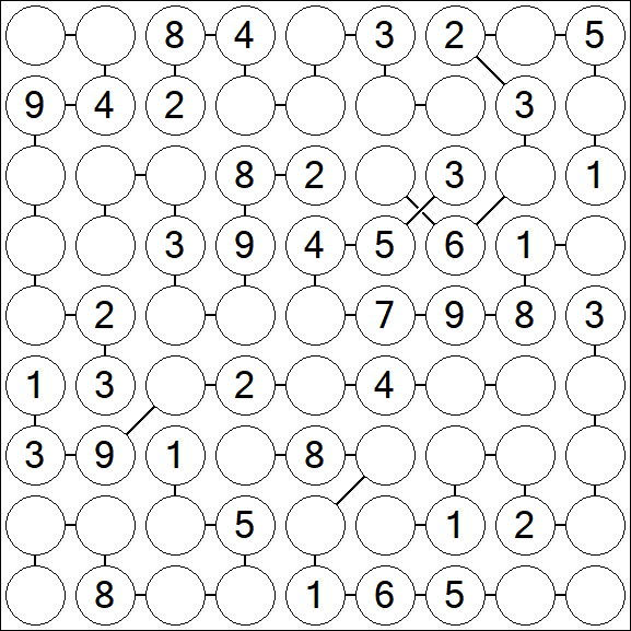 Chain Sudoku - Medium
