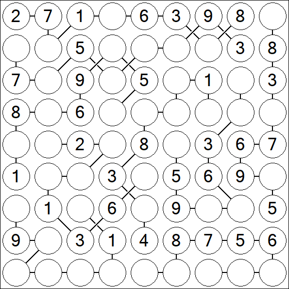 Chain Sudoku - Medium