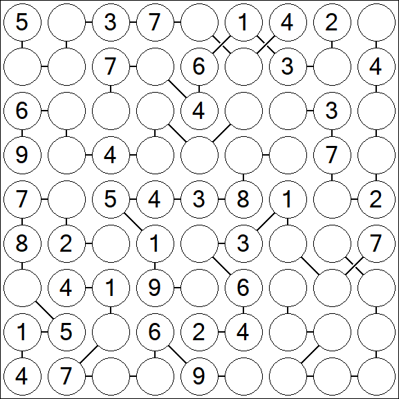 Chain Sudoku - Medium