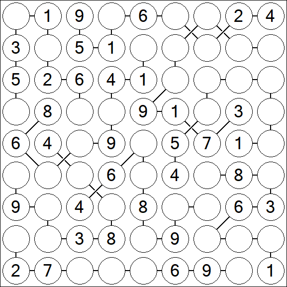 Chain Sudoku - Medio