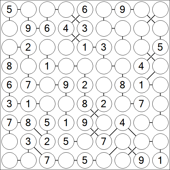 Chain Sudoku - Medio