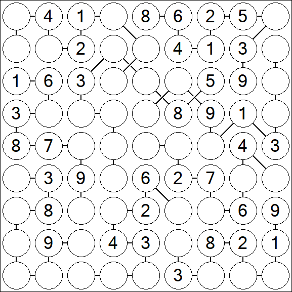 Chain Sudoku - Medio