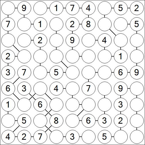 Chain Sudoku - Medio