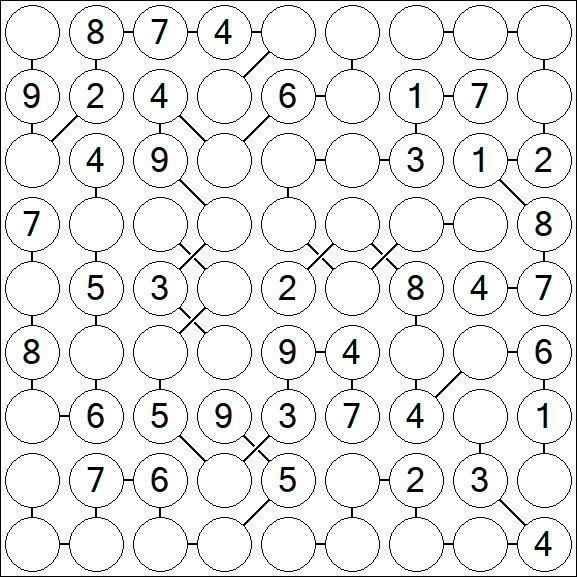 Chain Sudoku - Medio