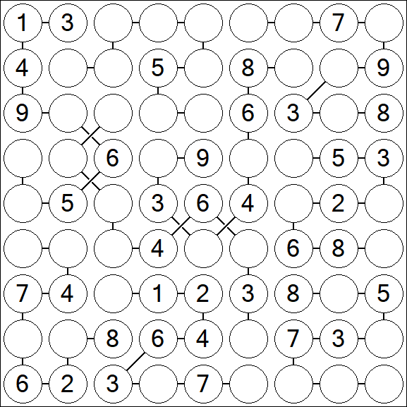 Chain Sudoku - Medio