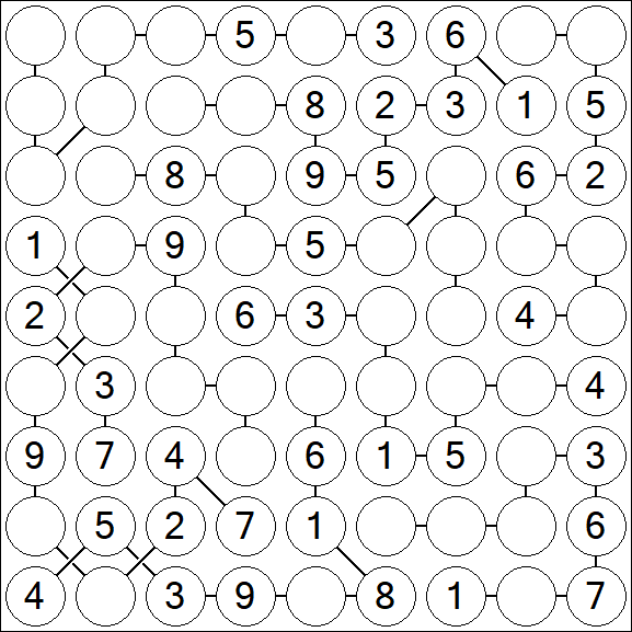 Chain Sudoku - Medio