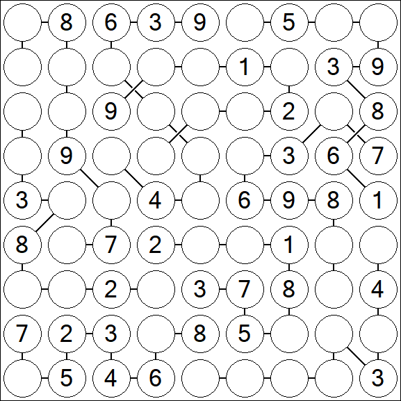 Chain Sudoku - Medio
