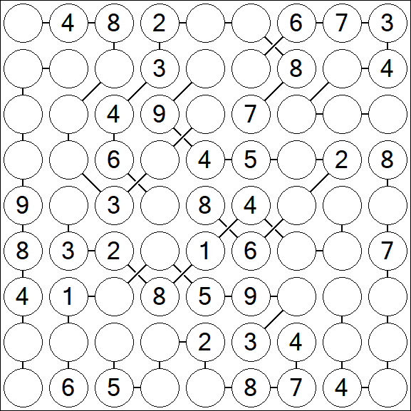 Chain Sudoku - Moyen