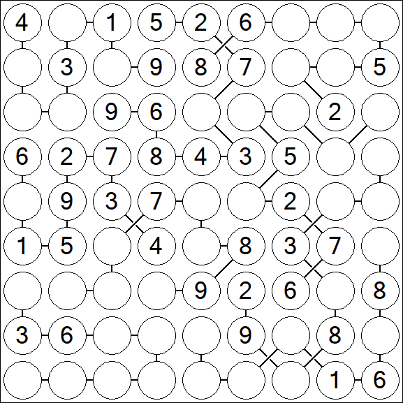 Chain Sudoku - Medium
