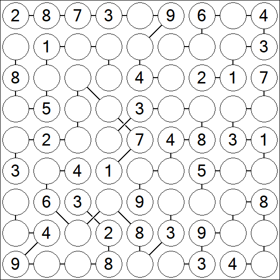 Chain Sudoku - Medio
