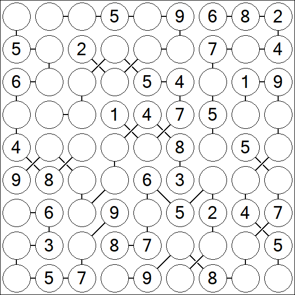 Chain Sudoku - Medio