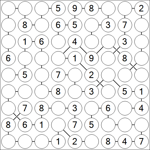 Chain Sudoku - Médio