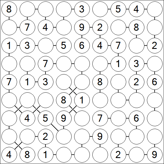 Chain Sudoku - Médio
