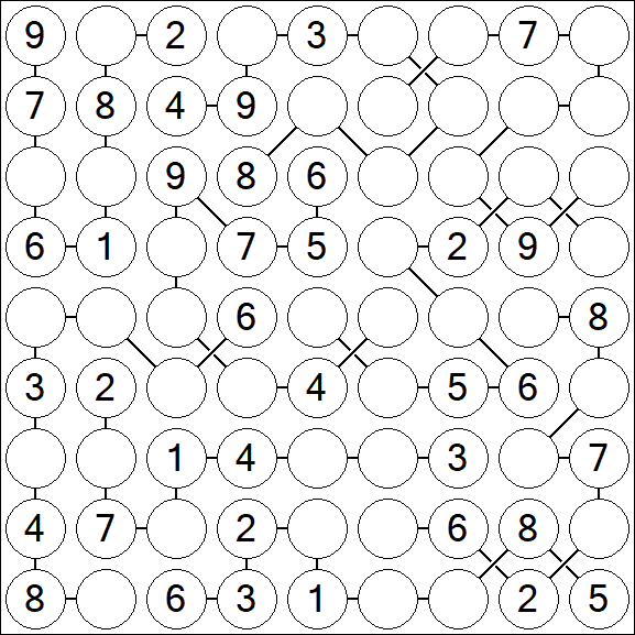 Chain Sudoku - Médio