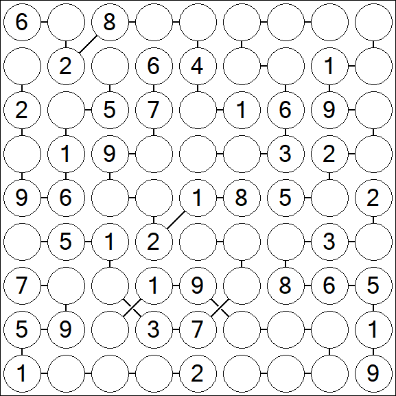 Chain Sudoku - Médio