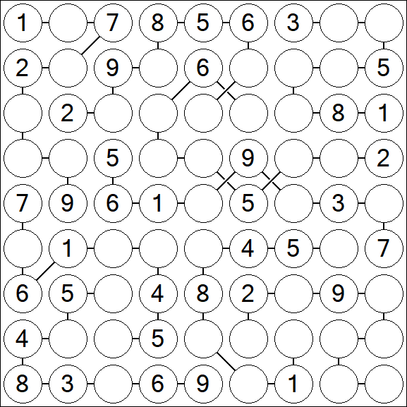 Chain Sudoku - Médio