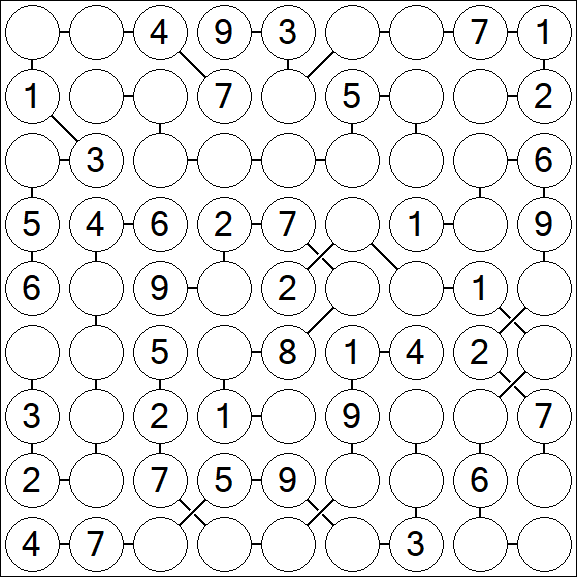 Chain Sudoku - Moyen