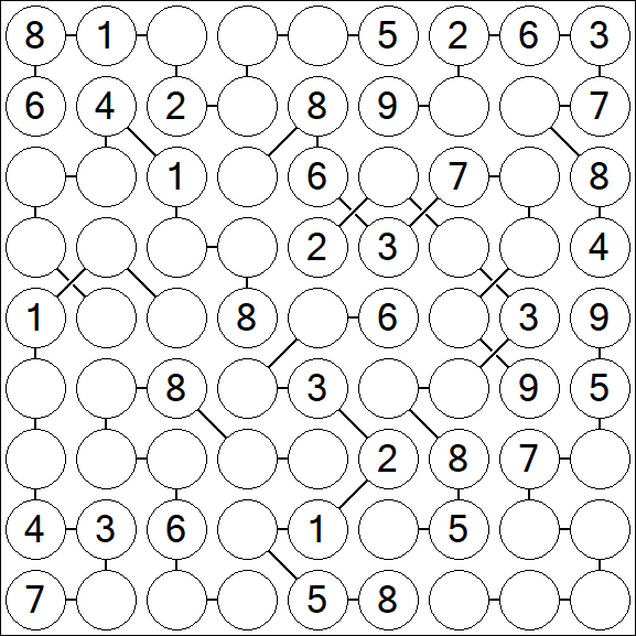 Chain Sudoku - Moyen