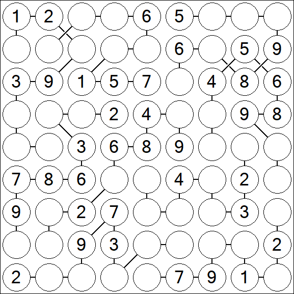 Chain Sudoku - Medium